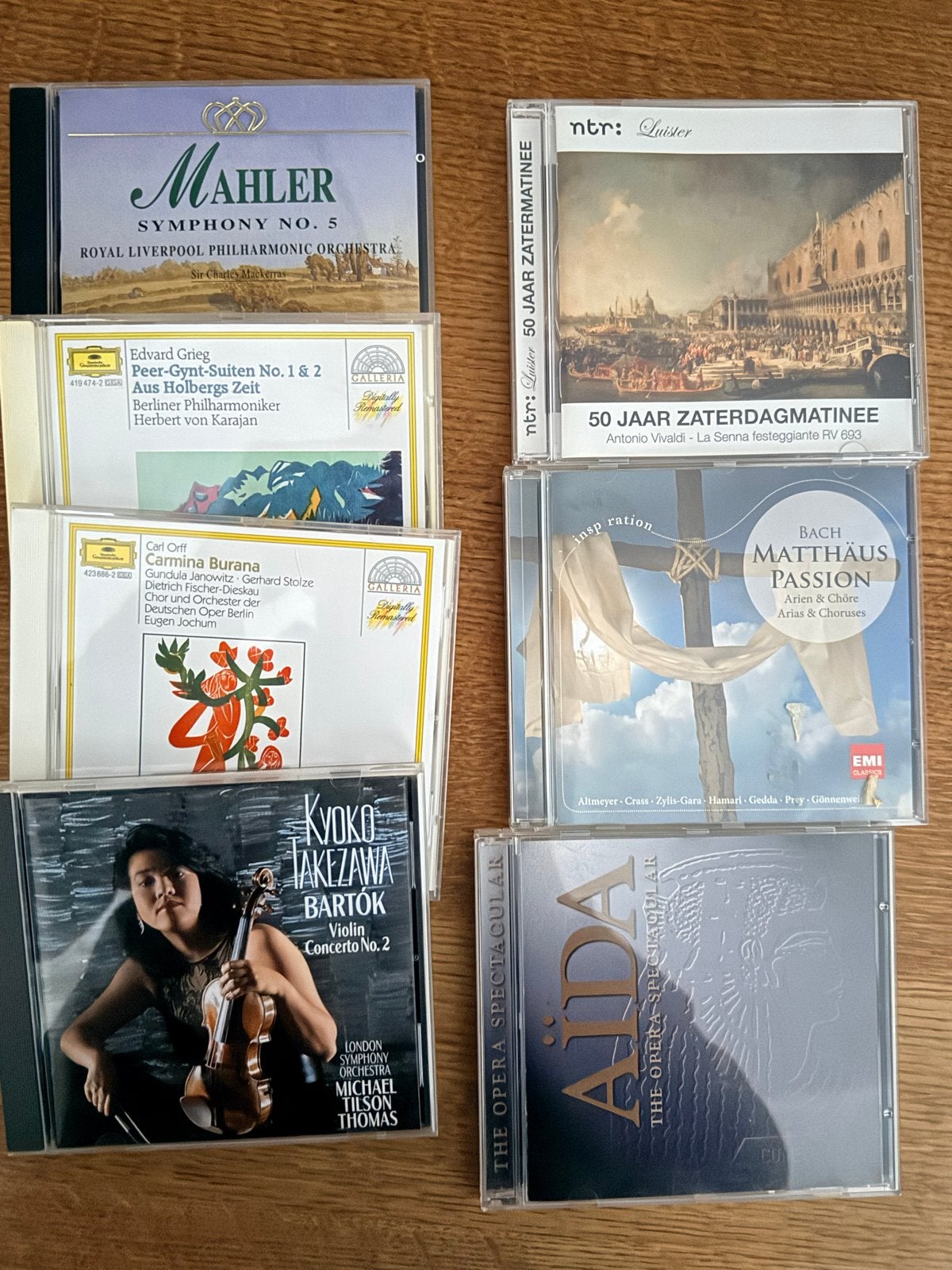 Grote collectie klassieke muziek CD's - diverse artiesten, Gebruikt, Overige typen, Ophalen of Verzenden, Inclusief doosje