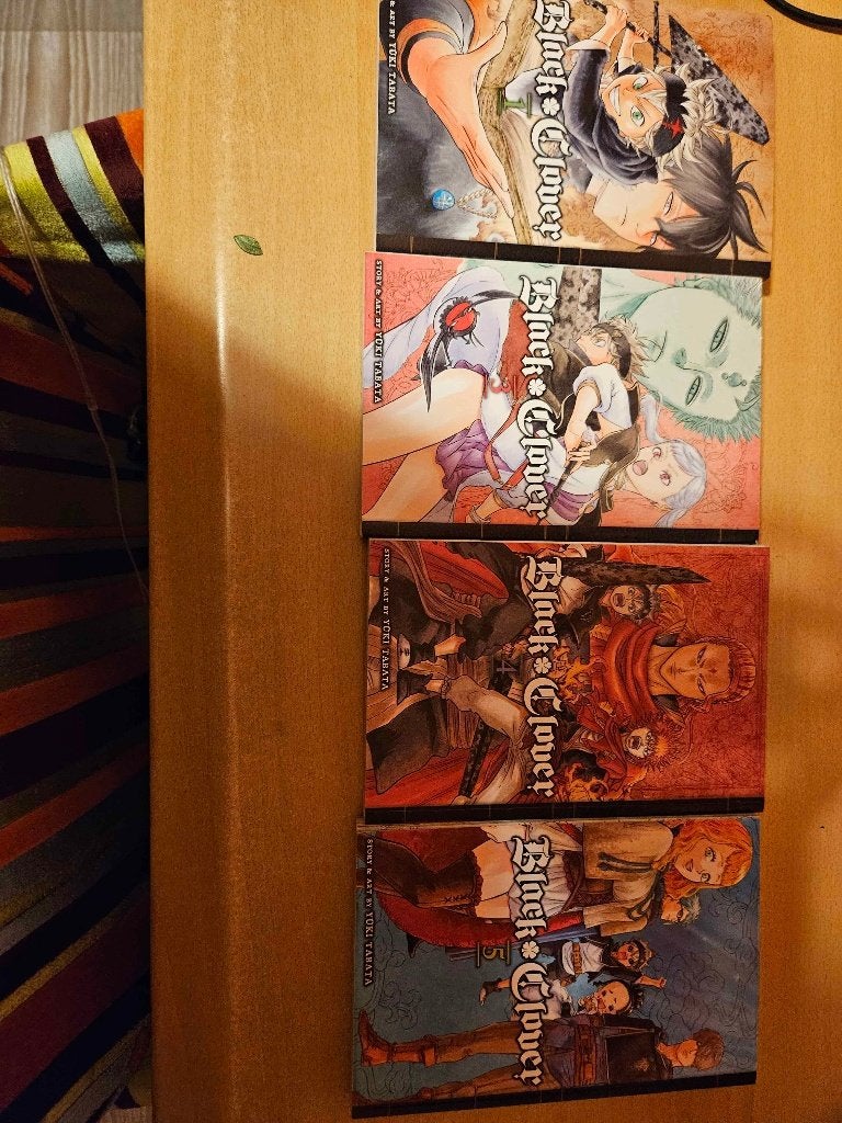 Black Clover 1,3,4,5, Meerdere stripboeken, Ophalen of Verzenden, Zo goed als nieuw