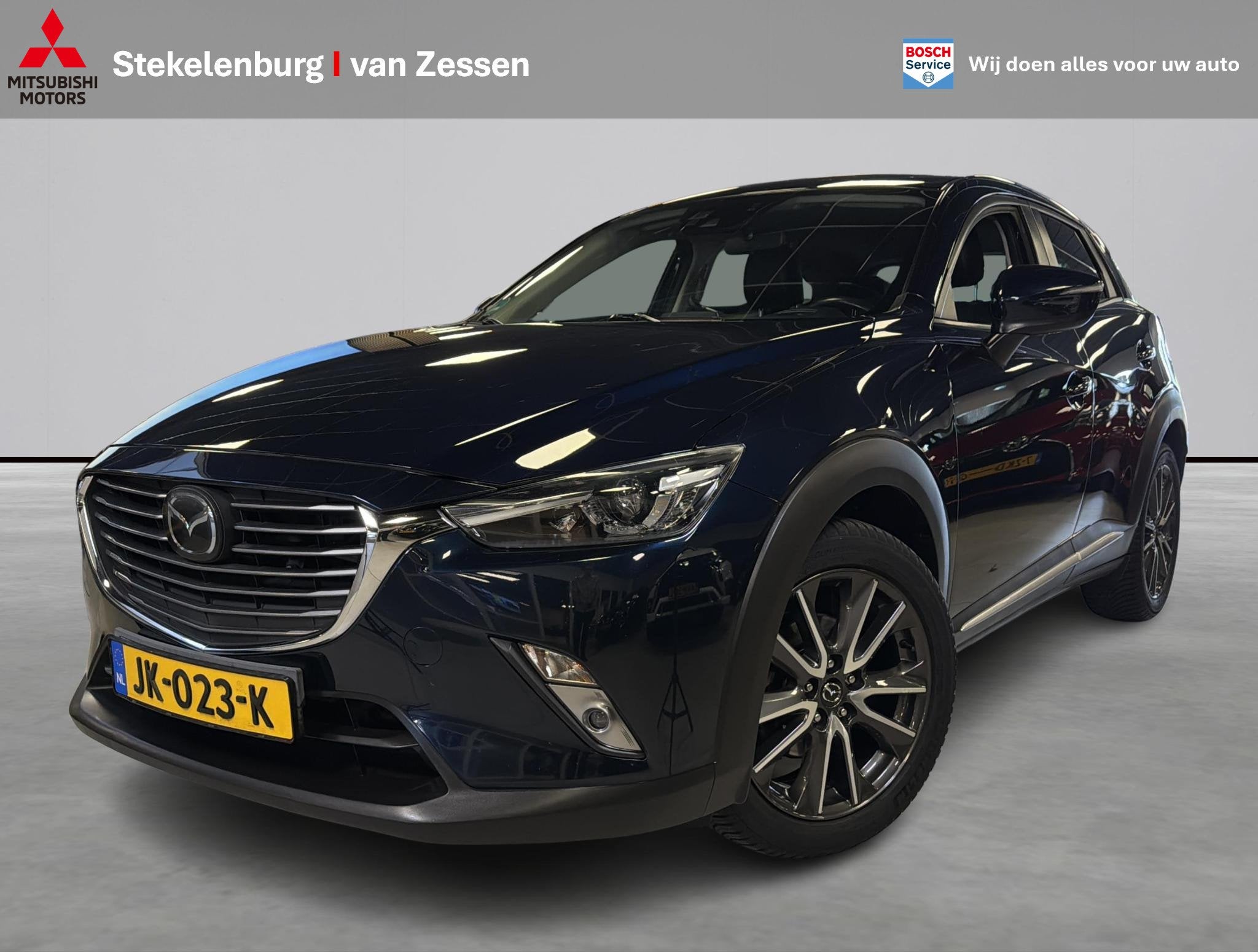 Mazda CX-3 2.0 SkyActiv-G 120 GT-M, Auto's, 1998 cc, 4 cilinders, Blauw, SUV of Terreinwagen