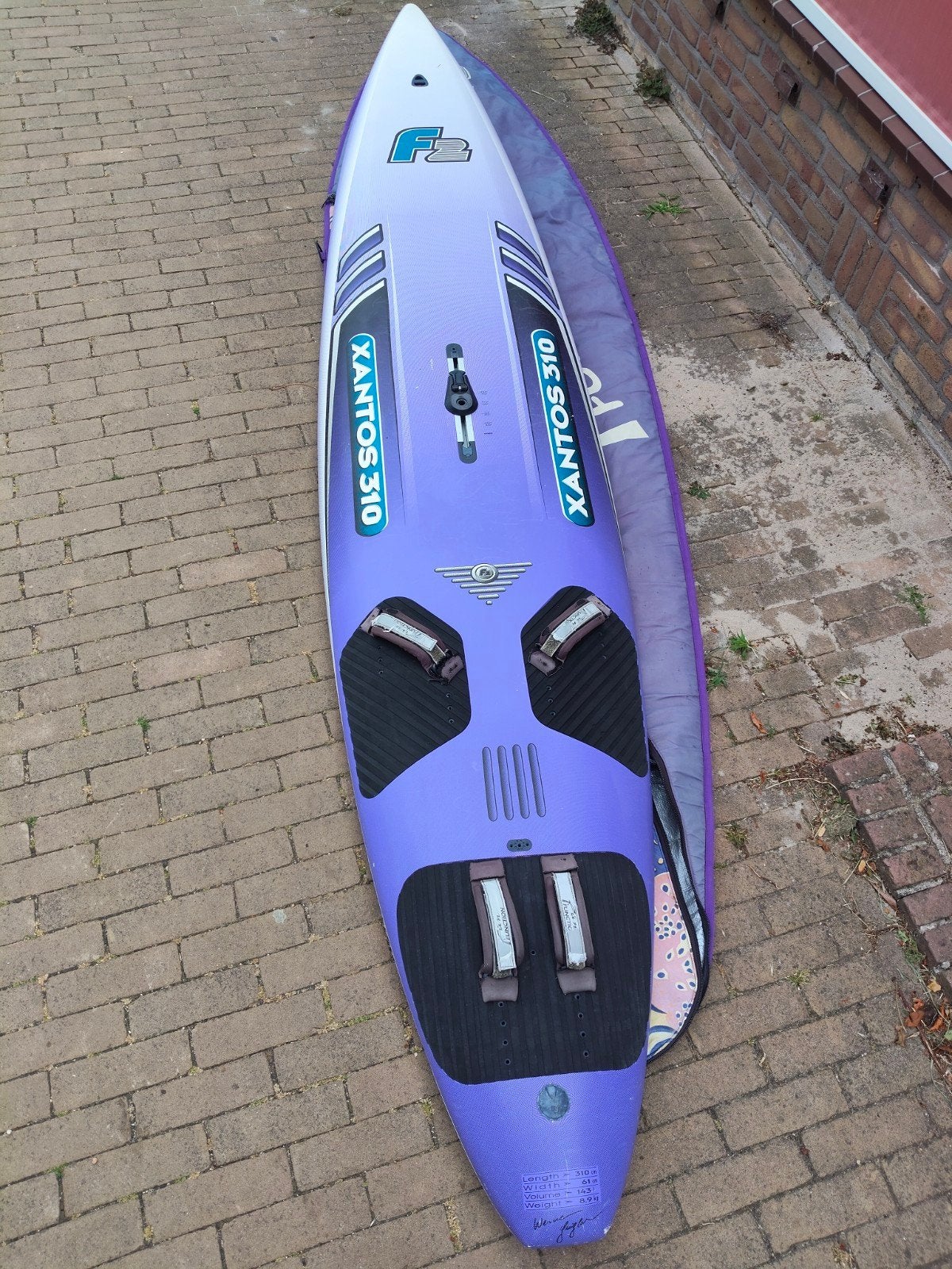 Surfboard / surfplank, Watersport en Boten, Windsurfen, Ophalen of Verzenden, Gebruikt, Complete set