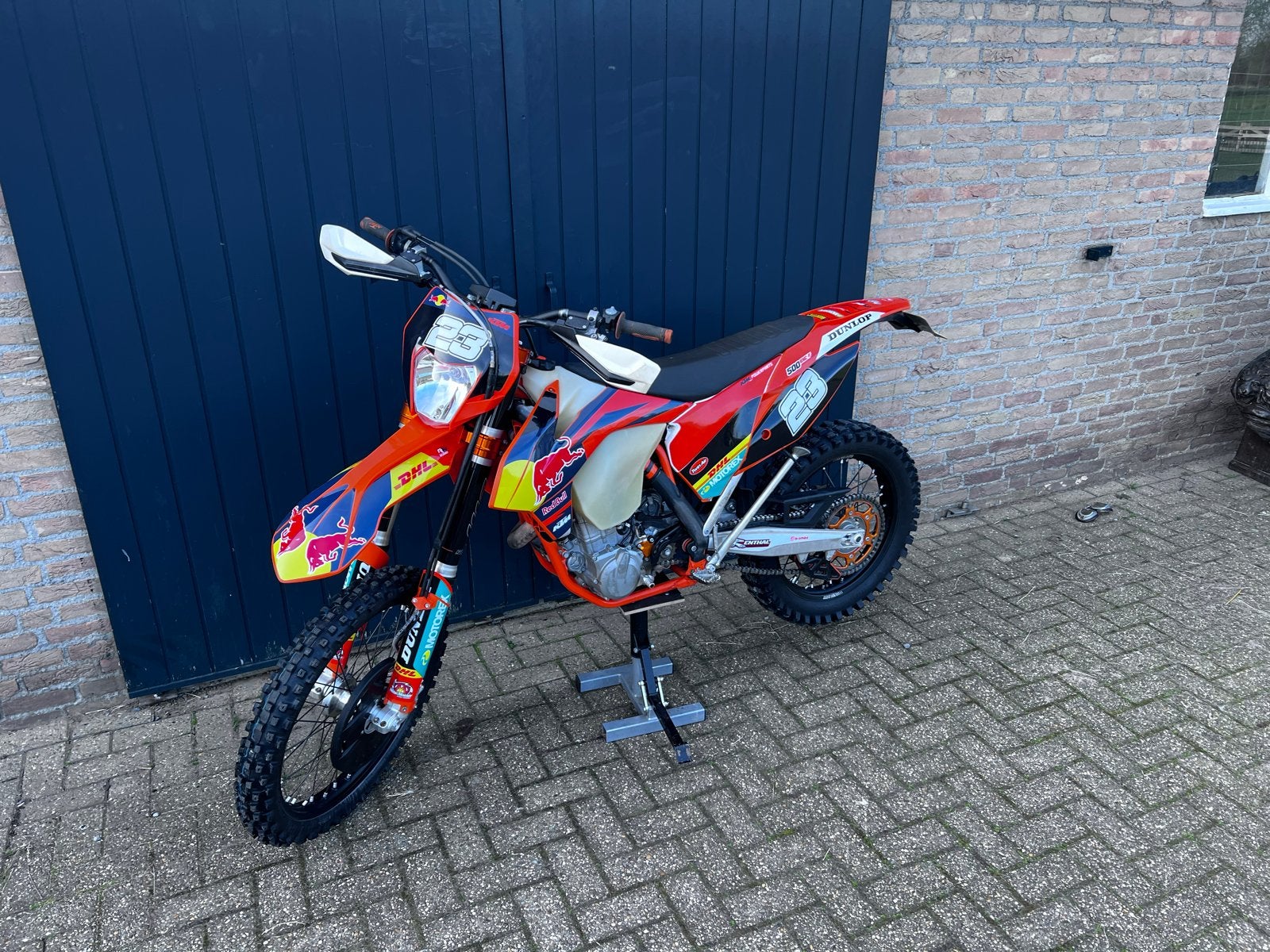 KTM 500 EXC | Red Bull & Six Days | 156u | Topstaat, Motoren, Sportuitlaat, Gebruikt, Particulier, Handgeschakeld