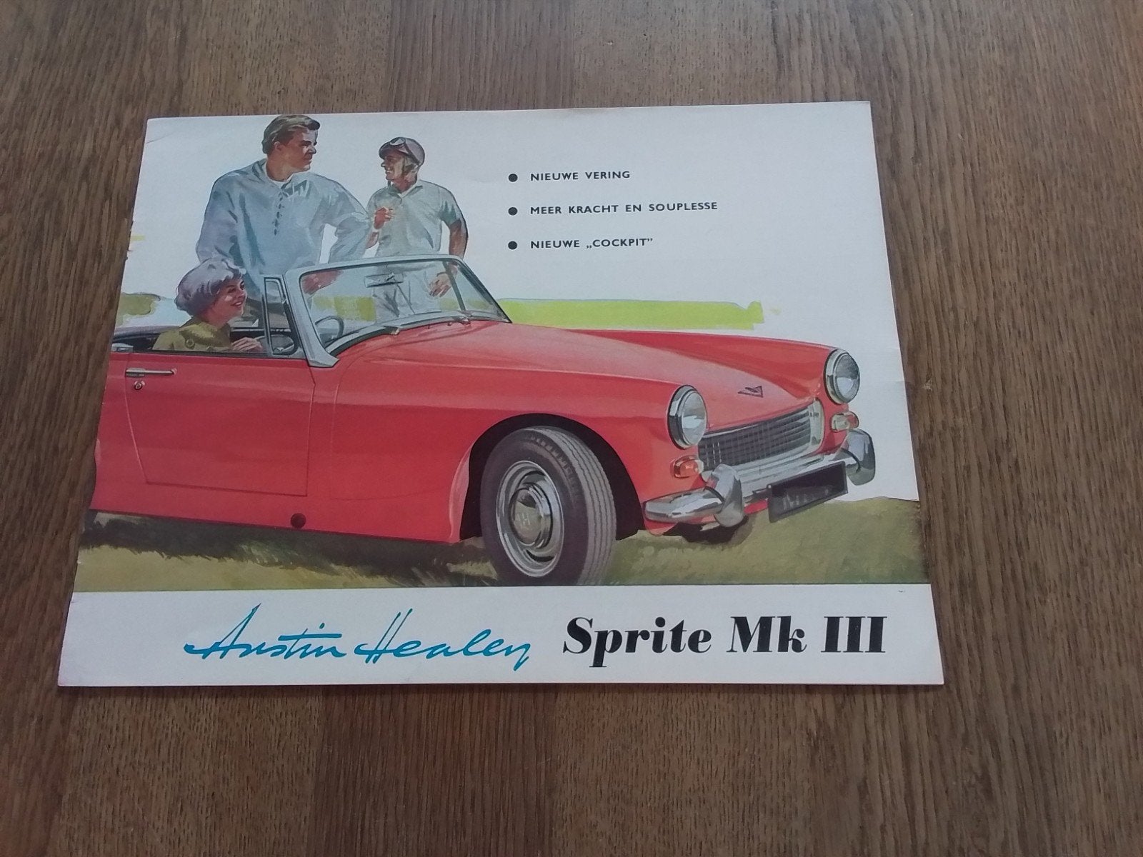 Folder Austin Healey Sprite MkII, Ophalen of Verzenden, Overige merken