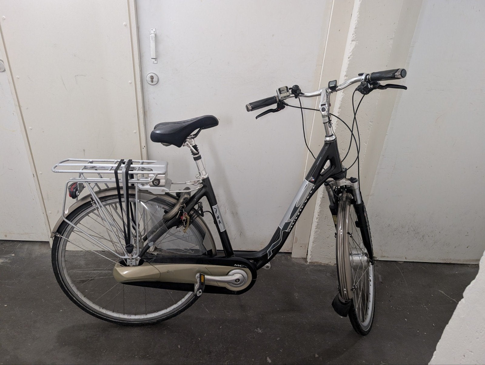 MC Multicycle elektrische fiets met kapotte Panasonic accu, Ophalen, Gebruikt, Overige merken