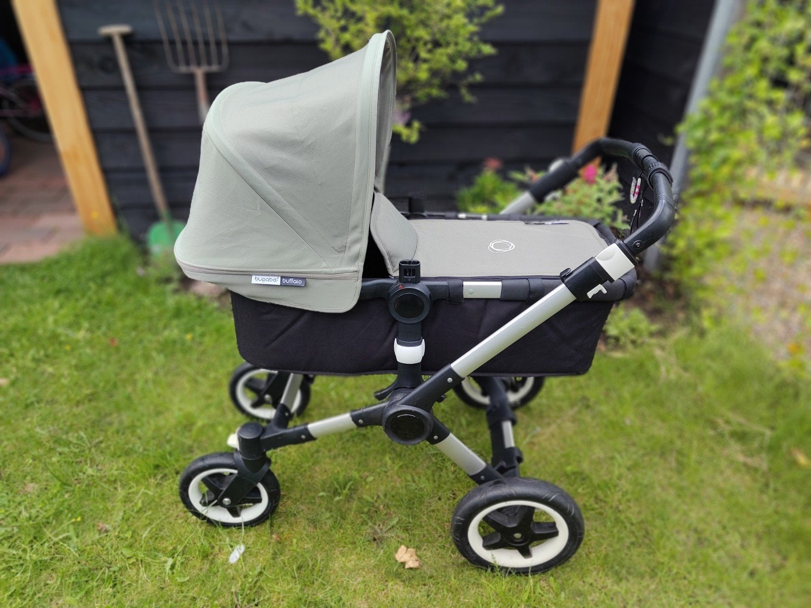 Bugaboo Buffalo kinderwagen, Gebruikt, Bugaboo, Verstelbare duwstang, Ophalen
