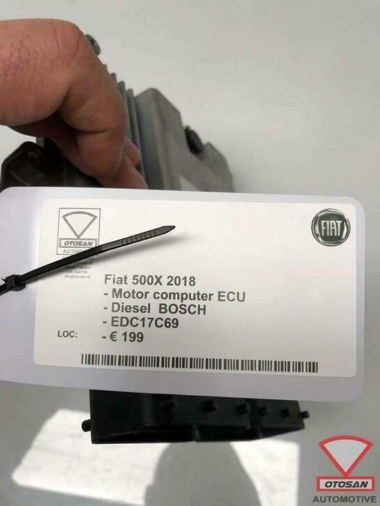 fiat 500x alfa romeo motormanagement ecu computer edc17c69, Auto-onderdelen, Gebruikt, Stellantis Europe S.p.A., Ophalen of Verzenden