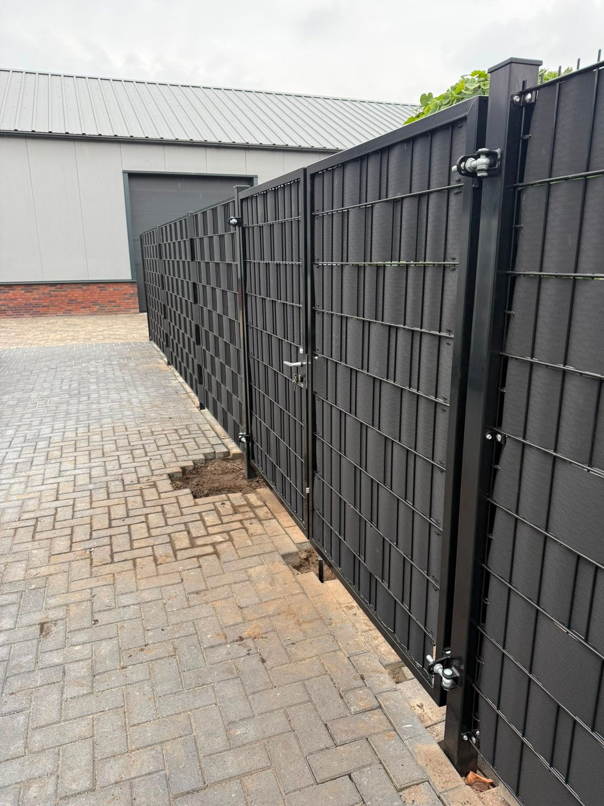 Dubbestaafmat hekwerk levering en montage | Gratis offerte, Ophalen of Verzenden, Zo goed als nieuw