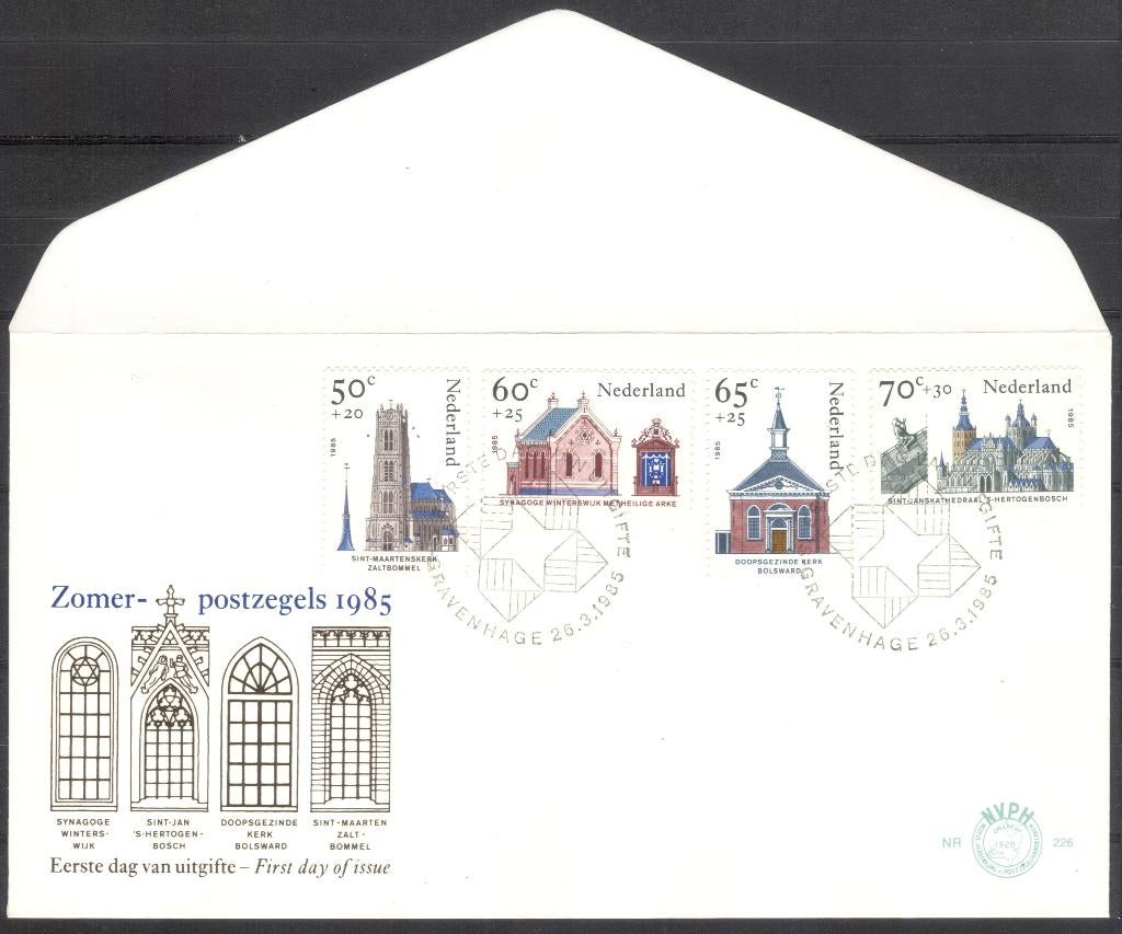 E226 - zomer 1985 - kerken, Verzenden, Onbeschreven, Nederland