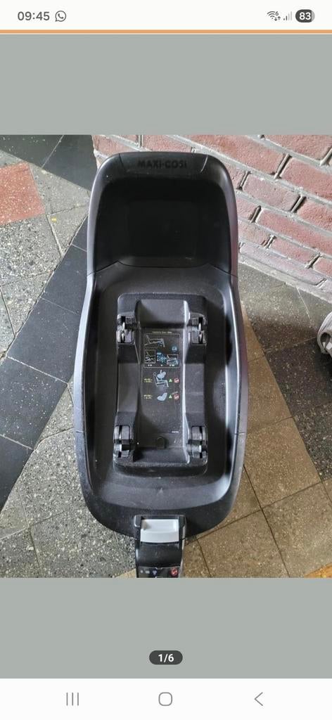 Maxi-Cosi FamilyFix One i-Size Isofix-base, Kinderen en Baby's, Autostoeltjes, Ophalen, Gebruikt, Maxi-Cosi, Isofix