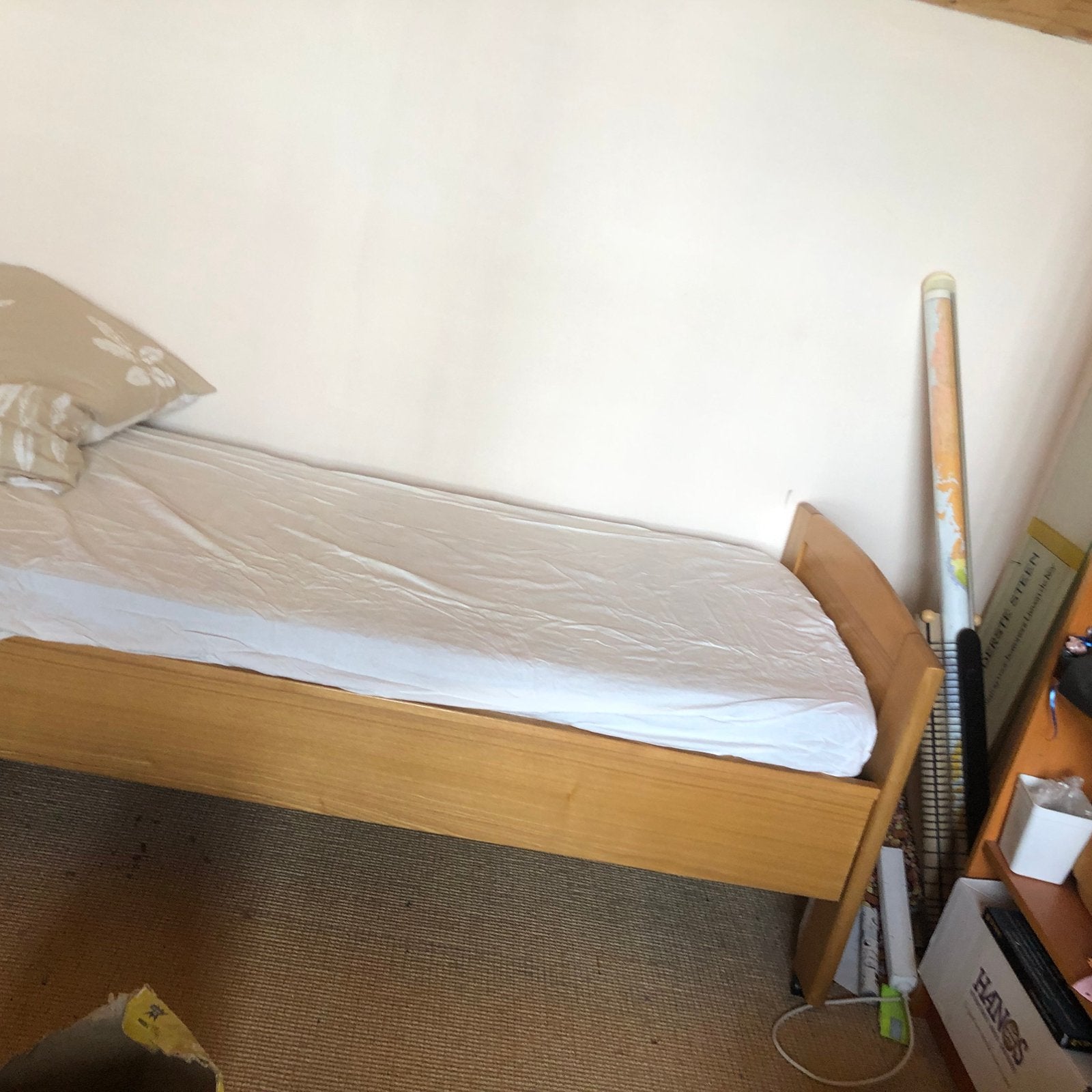 Een persoonsbed, Ophalen, Zo goed als nieuw, 80 cm, 200 cm