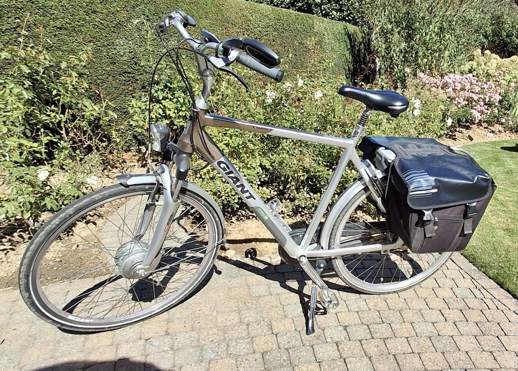 ebike Giant twist go double met gereviseerde accu, Fietsen en Brommers, Elektrische fietsen, Ophalen, Gebruikt, Giant, 59 cm of meer
