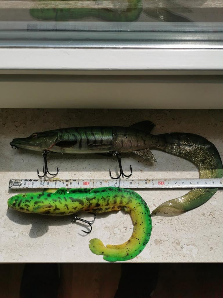 Savage gear hybrid pike en burbot, Ophalen of Verzenden, Gebruikt, Overige typen