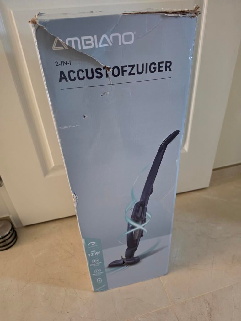 Ambianoo 2-in-1 Accustofzuiger, Ophalen
