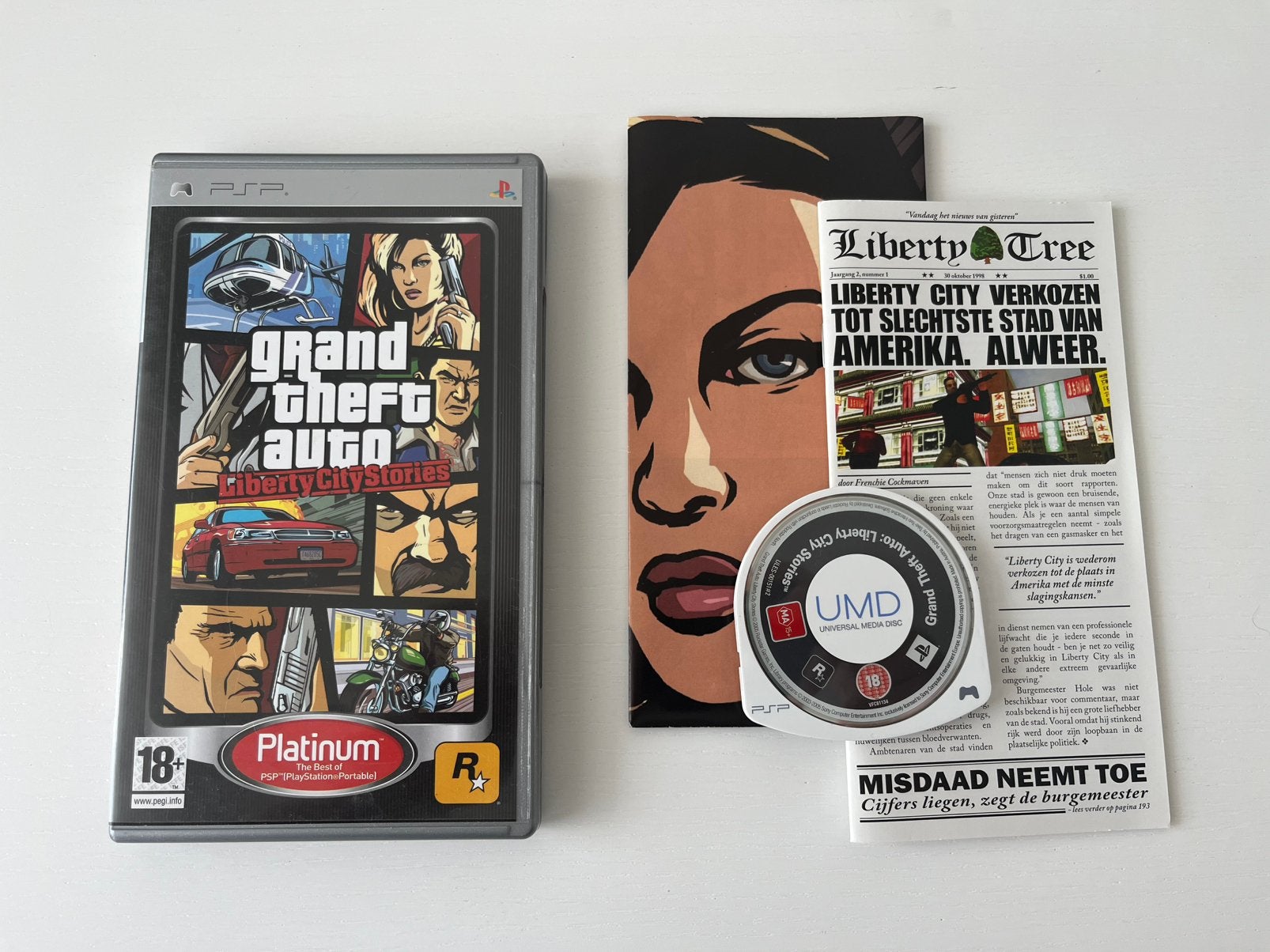 GTA Liberty City Stories, Spelcomputers en Games, Games | Sony PlayStation Portable, Avontuur en Actie, Vanaf 18 jaar, 1 speler