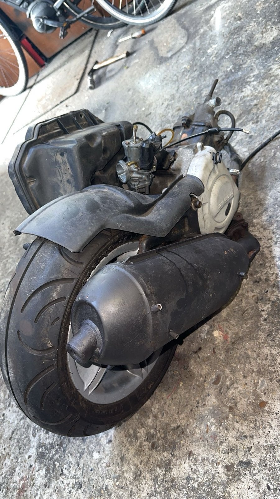 Piaggio Hexagon 125cc motorblok lc, Ophalen