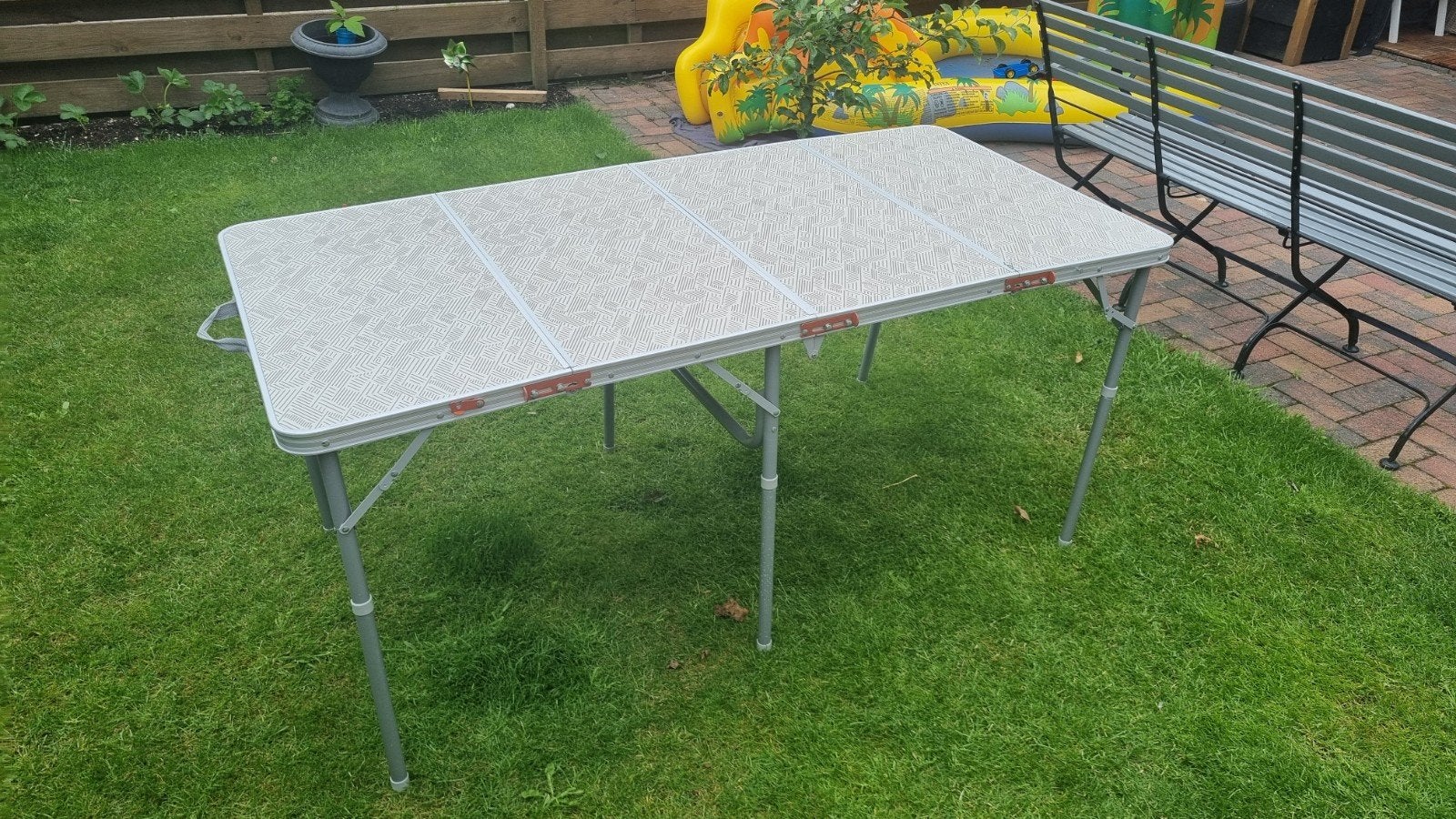 Campingtafel kamper tafel 160x80 inklapbaar, Caravans en Kamperen, Ophalen of Verzenden, Zo goed als nieuw