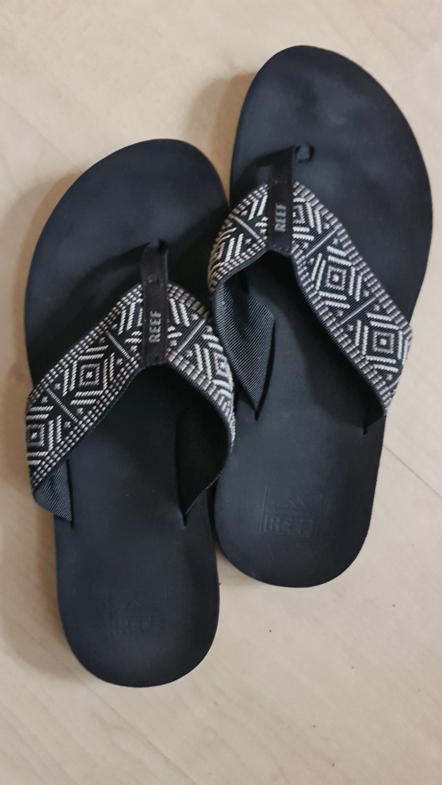 Reef slippers zwart maat 40, Ophalen of Verzenden