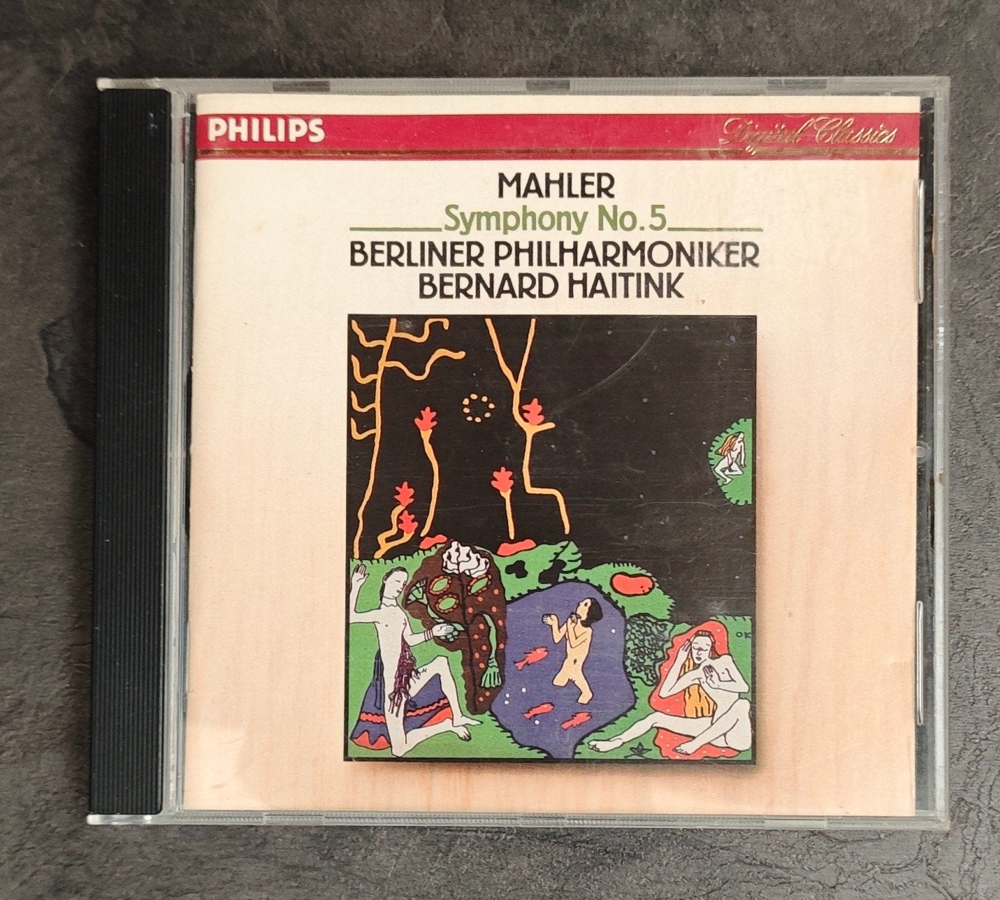 Gustav Mahler: 5e Symfonie. Berliner/Haitink, Cd's en Dvd's, Mahler, Ophalen of Verzenden, Zo goed als nieuw, Romantiek
