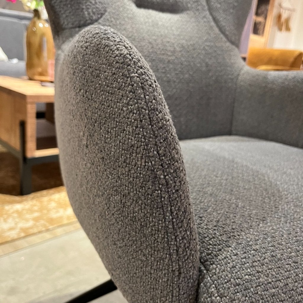 Lembo Armstoel Stof Rhythm Steel - Pronto Wonen, Huis en Inrichting, Stoelen, Niet ingevuld, Niet ingevuld, Niet ingevuld