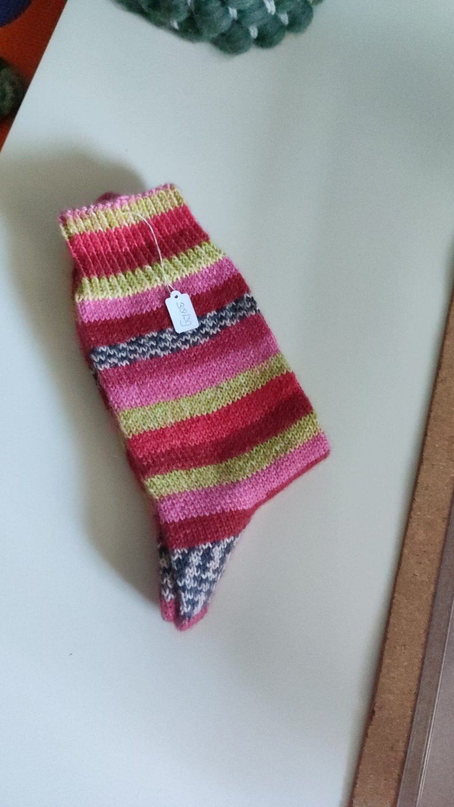 hand gebreide sokken naar 38/39, Kleding | Dames, Ophalen of Verzenden, Nieuw, Maat 35 t/m 38, Sokken en Kniesokken