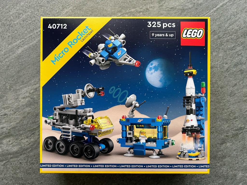 Lego Limited Edition 40712 Mirco Rocket Launchpad *SEALED*, Nieuw, Ophalen of Verzenden, Space, Complete set