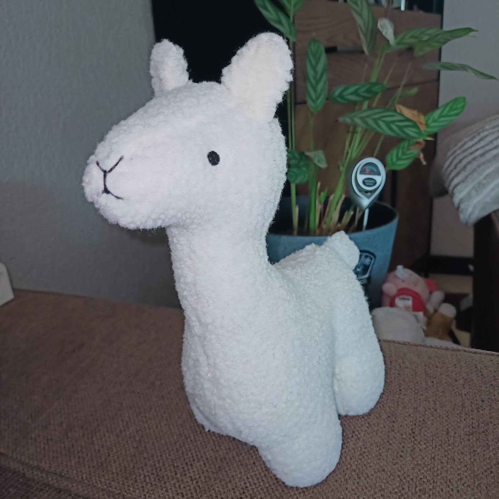 Jollein witte alpaca / lama., Overige merken, Overige typen, Ophalen of Verzenden, Zo goed als nieuw