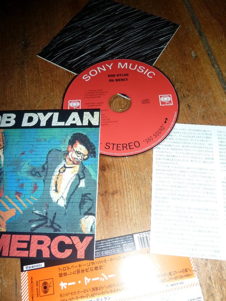 cd Bob Dylan "Oh Mercy" Japan - mini LP - sleeve CD, Ophalen of Verzenden