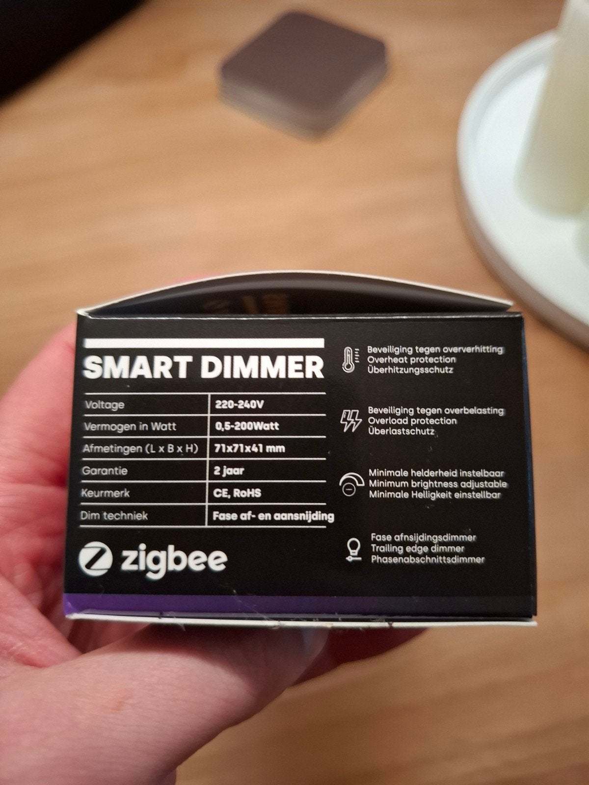 Smart Dimmer Zigbee Letsleds, Ophalen of Verzenden, Zo goed als nieuw, Overige merken, Dimmer