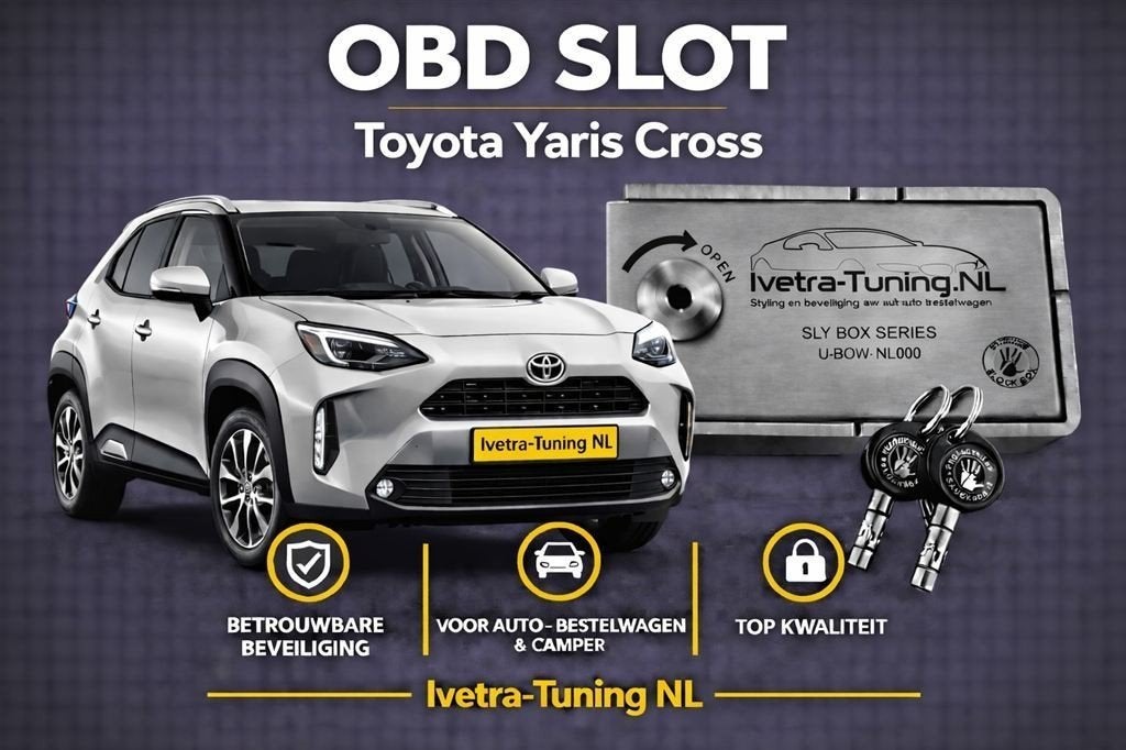 OBD Slot Toyota Yaris Cross | OBD Lock Toyota Yaris Cross, Verzenden, Info@ivetra-tuning.nl | www.ivetra-tuning.nl, Ivetra-Tuning NL