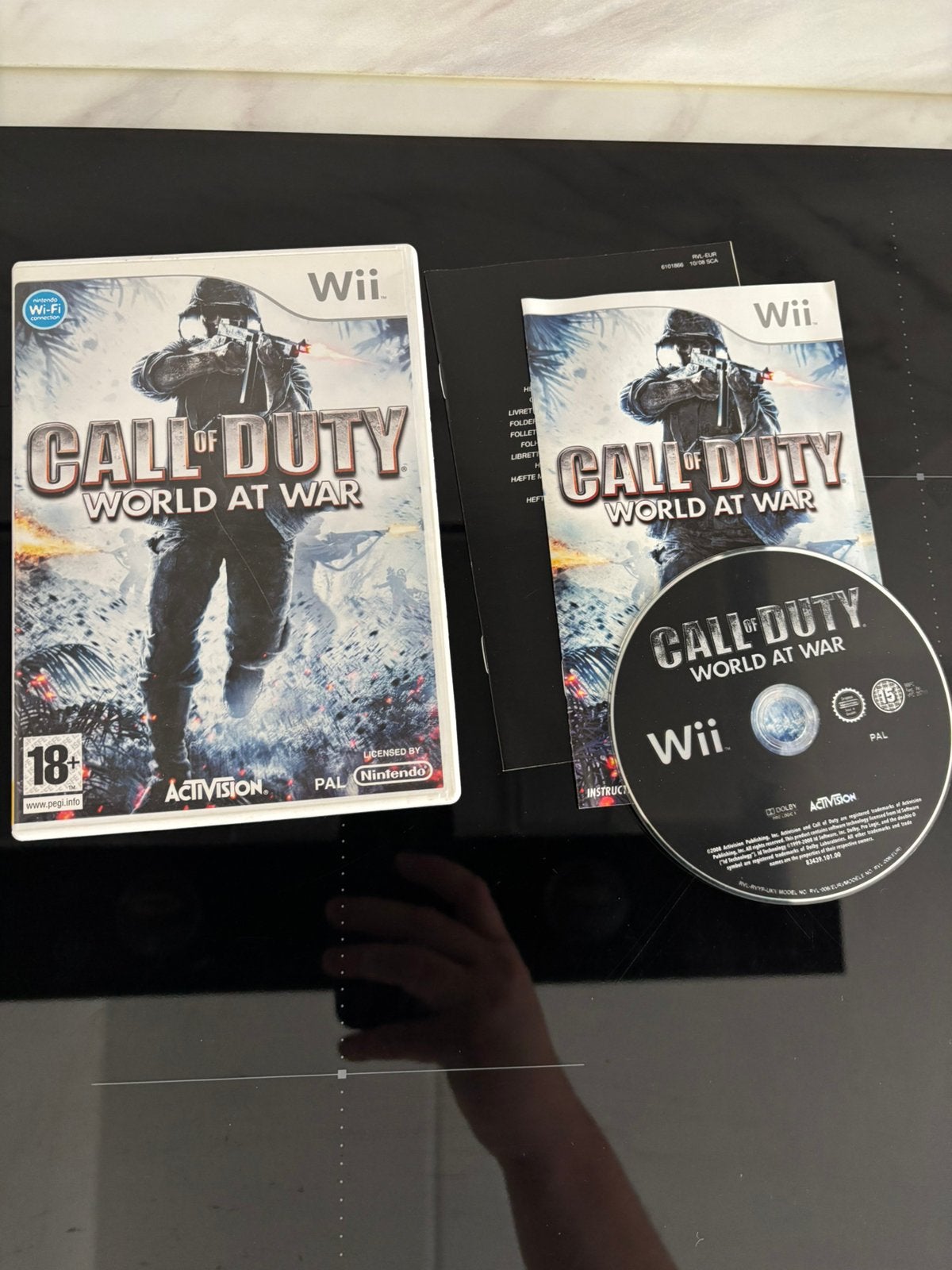 Nintendo Wii Call of Duty World at War (COD 5), Spelcomputers en Games, Vanaf 18 jaar, Shooter, Ophalen of Verzenden, Zo goed als nieuw