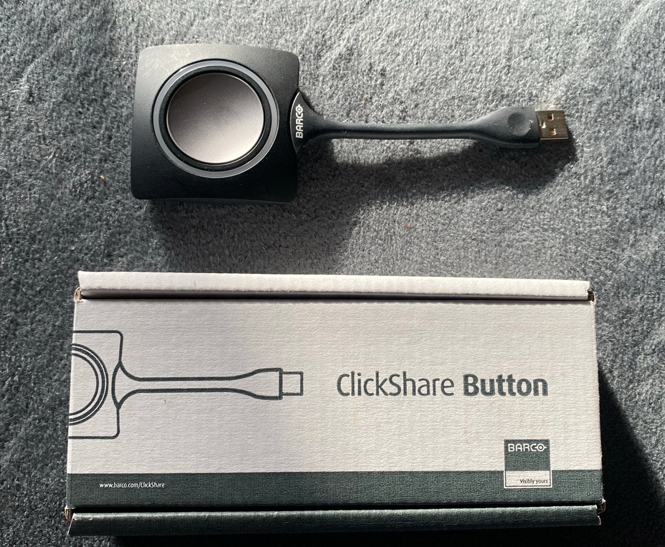 NIEUWE BARCO CLICKSHARE BUTTON, Computers en Software, Ophalen, Nieuw