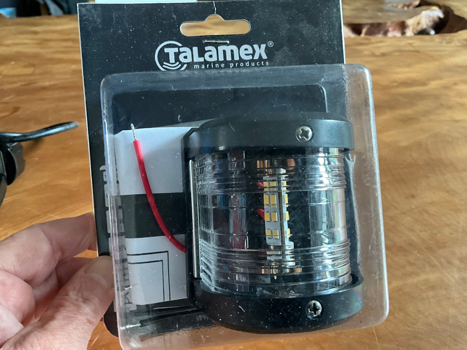 Talamex LED toplicht (225, zwarte behuizing), Ophalen of Verzenden, Nieuw