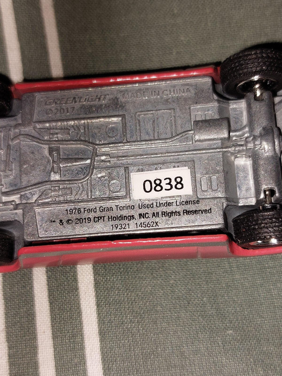 GreenLight 1976 Ford Gran Torino Diecast Model, Ophalen of Verzenden