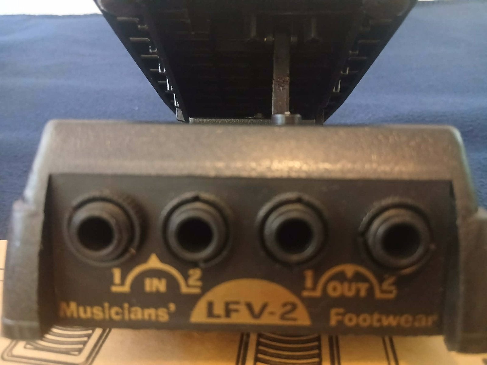 Lead Foot LFV-2 Stereo Volume pedal for guitar or keyboards, Ophalen of Verzenden, Gebruikt