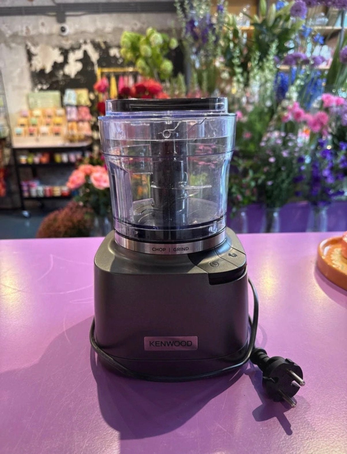 Kenwood Hakmolen/Mini Chopper - Zo goed als nieuw, Minder dan 1 liter, Ophalen, Zo goed als nieuw, 1 snelheid