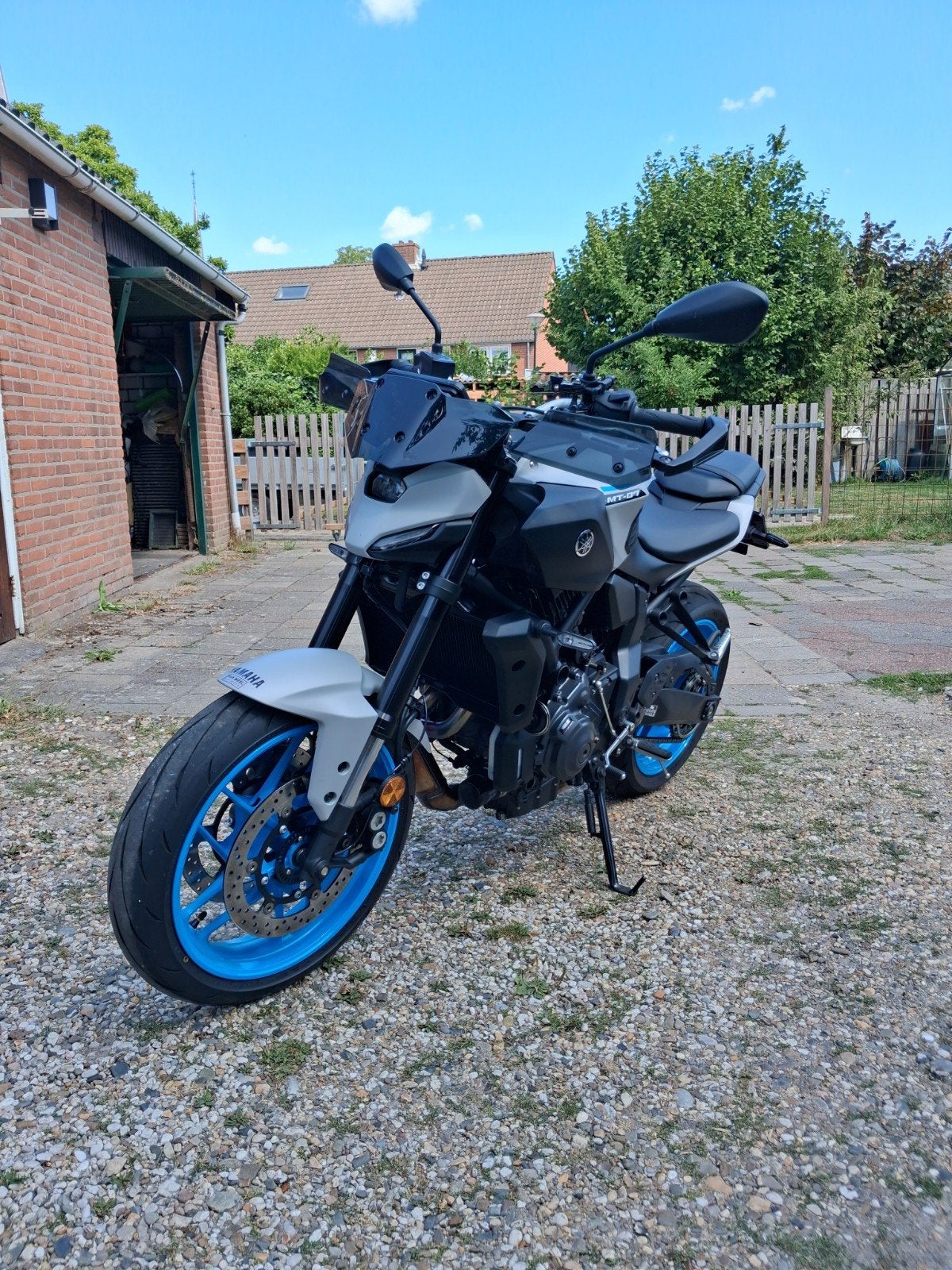 Yamaha MT-07 2025 - Zo goed als nieuw met sportpakket, Motoren, Motoren | Yamaha, Particulier, Naked bike, meer dan 35 kW, 2 cilinders
