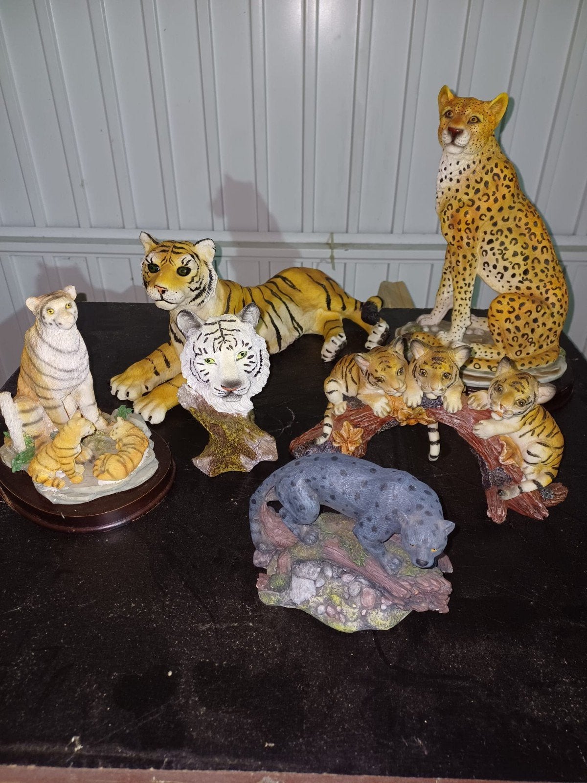 Tijger en Luipaard Beeldjes Collectie, Verzamelen, Ophalen of Verzenden, Gebruikt, Dier