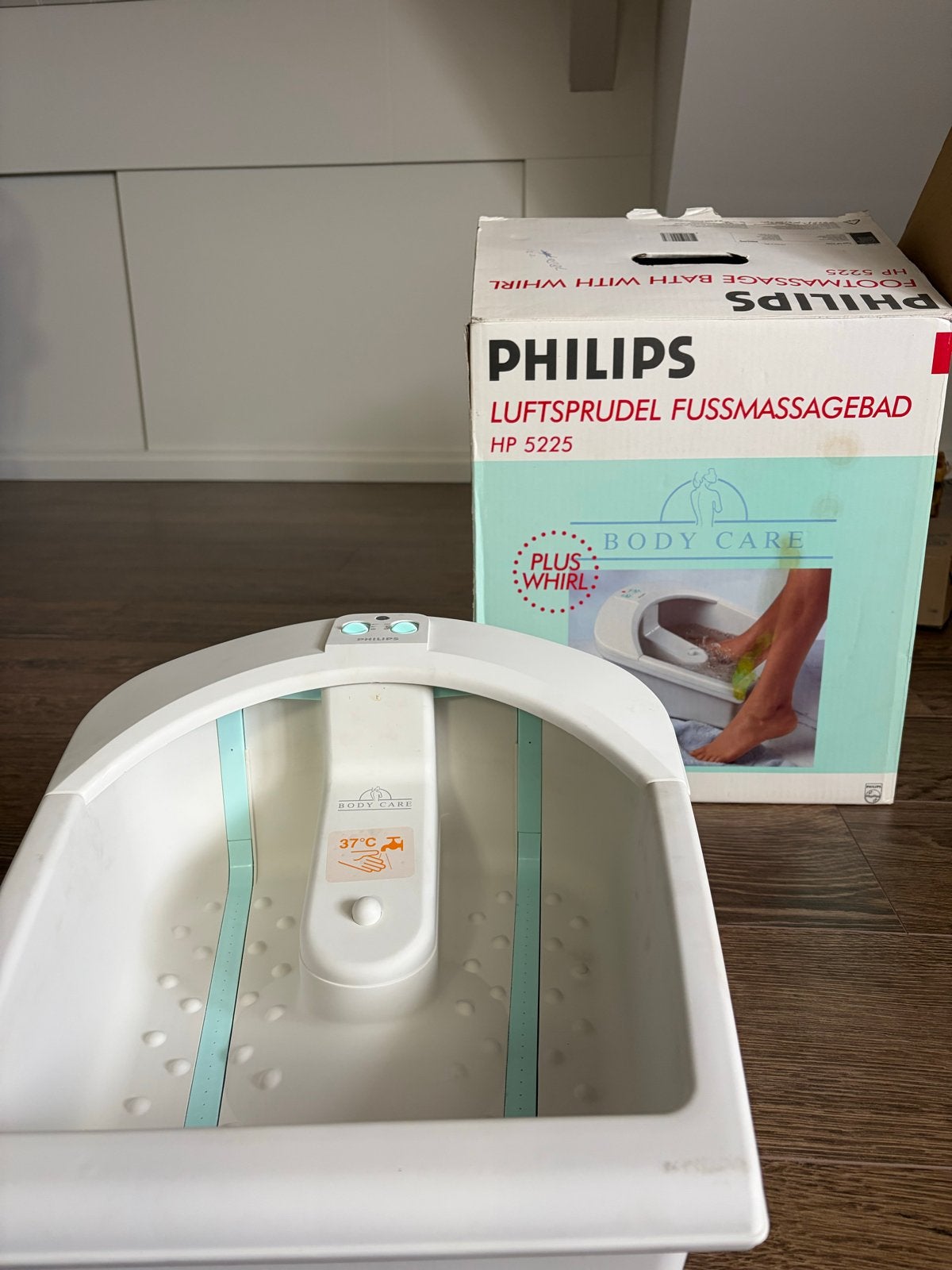 Philips Luftsprudel Fussmassagebad HP 5225 Voetenbad, Ophalen of Verzenden, Gebruikt, Hand- en Voetverzorging