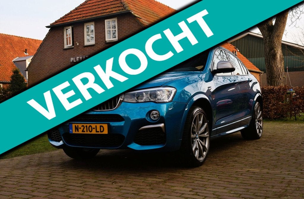 BMW X4 M40i Centennial High Executive Aut. | Dealeronderhoud, Auto's, BMW, Automaat, Gebruikt, 2000 kg, Blauw