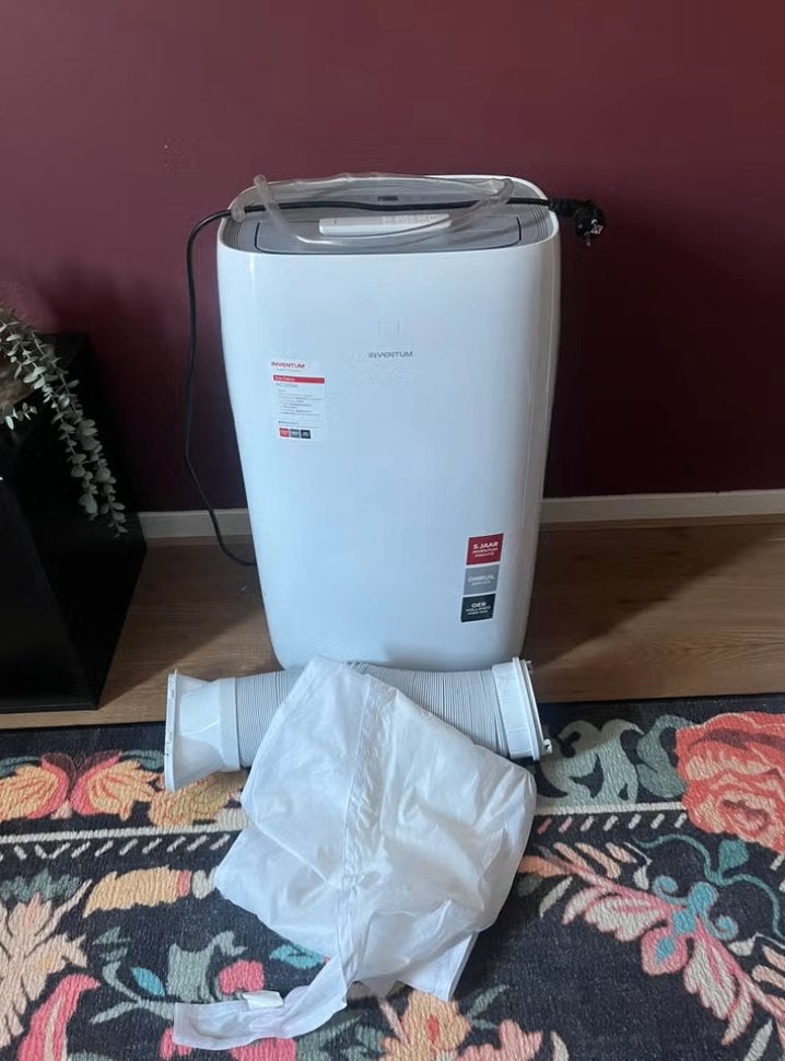Inventum 12.000 BTU AC125W, Ophalen, Minder dan 60 m³, 3 snelheden of meer, Zo goed als nieuw
