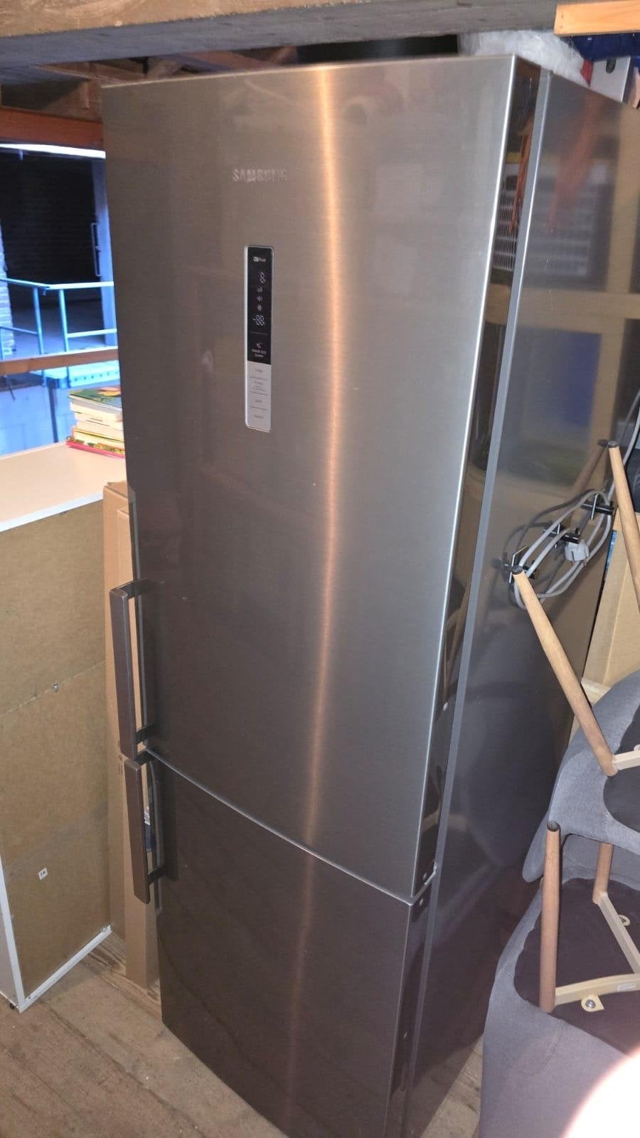 Samsung g serie no frost Koelkast met Vriezer - RVS Look