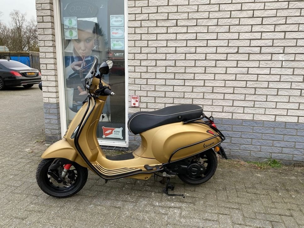 DIKKE VESPA SPRINT S 45KM BROM MARRAKESCH GOLD 2022 13000KM, Onbekend, Onbekend, VESPA
