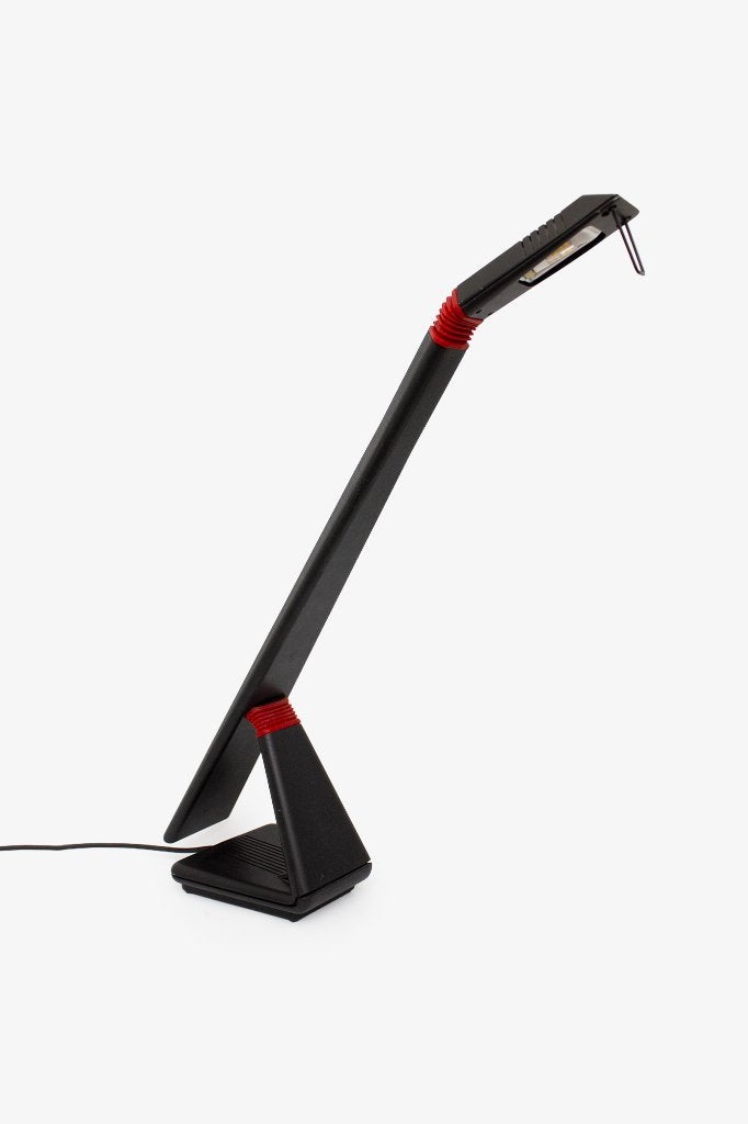 80’s Tonetti voor Progretti Cosi bureaulamp, Overige merken, Gebruikt, Kunststof, Zwart