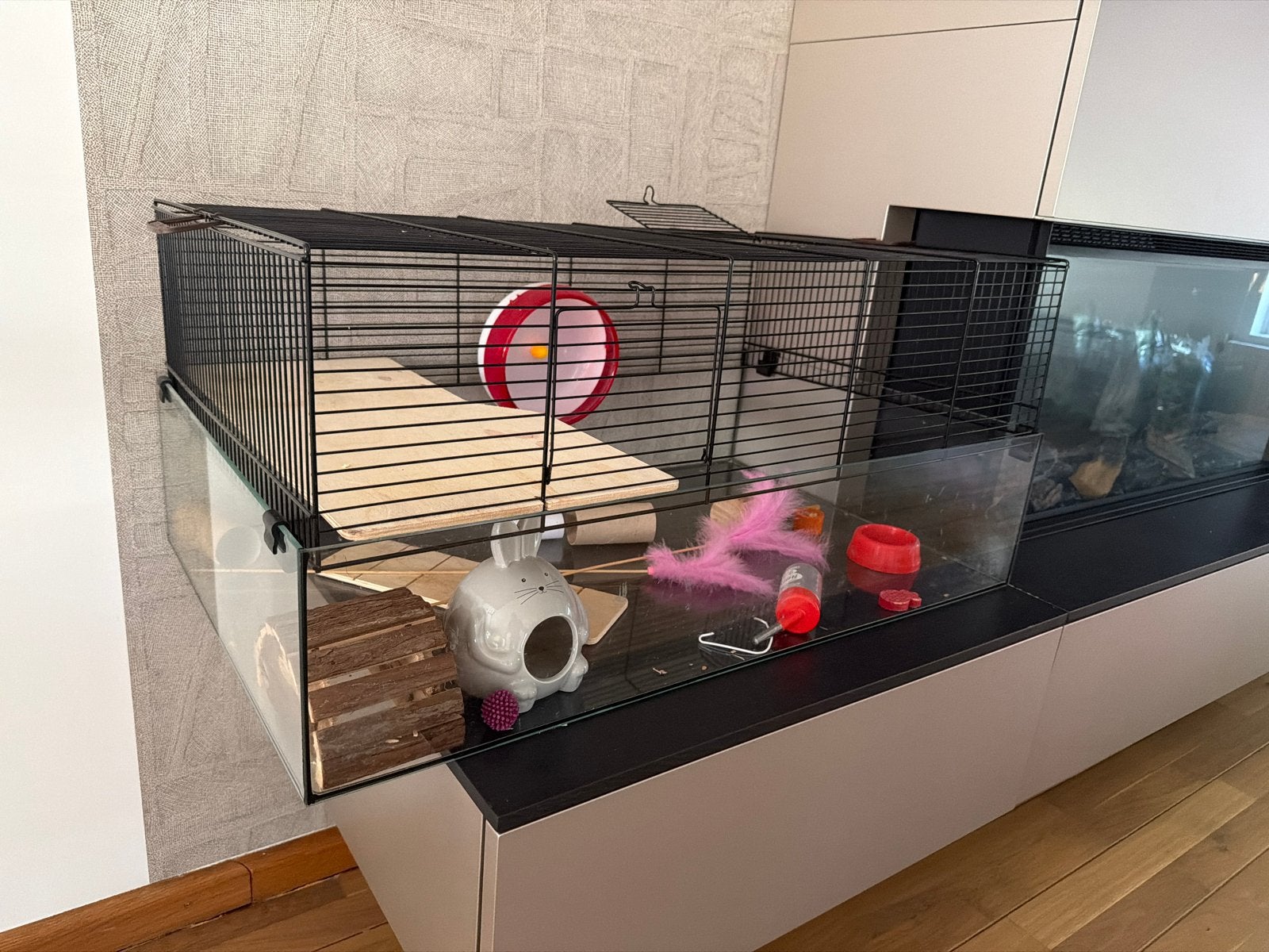 Hamster kooi L80 B50 H35, Dieren en Toebehoren, Ophalen