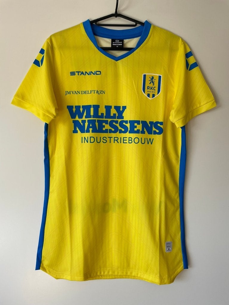 RKC Waalwijk Stanno Voetbalshirt Geel Maat M, Kleding | Heren, Geel, Zo goed als nieuw, Stanno, Voetbal