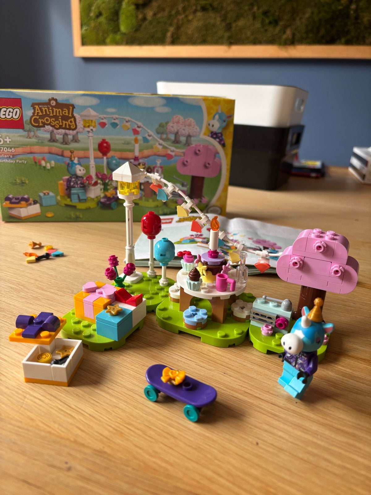 LEGO Animal Crossing 77046 Julian's Verjaardagsfeestje, Ophalen of Verzenden, Zo goed als nieuw, Overige merken