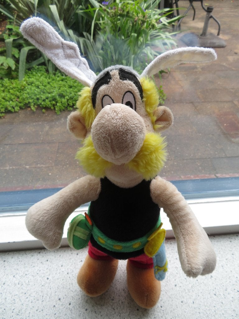 Asterix & Obelix uit Parc Asterix velours meet ca 34 cm, Kinderen en Baby's, Speelgoed | Knuffels en Pluche, Zo goed als nieuw