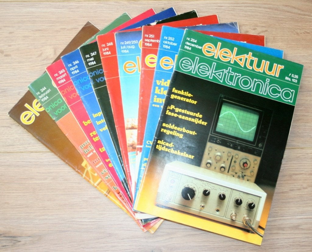 Elektuur 1984 (10 stuks), Boeken, Tijdschriften en Kranten, Ophalen of Verzenden, Gelezen, Overige typen