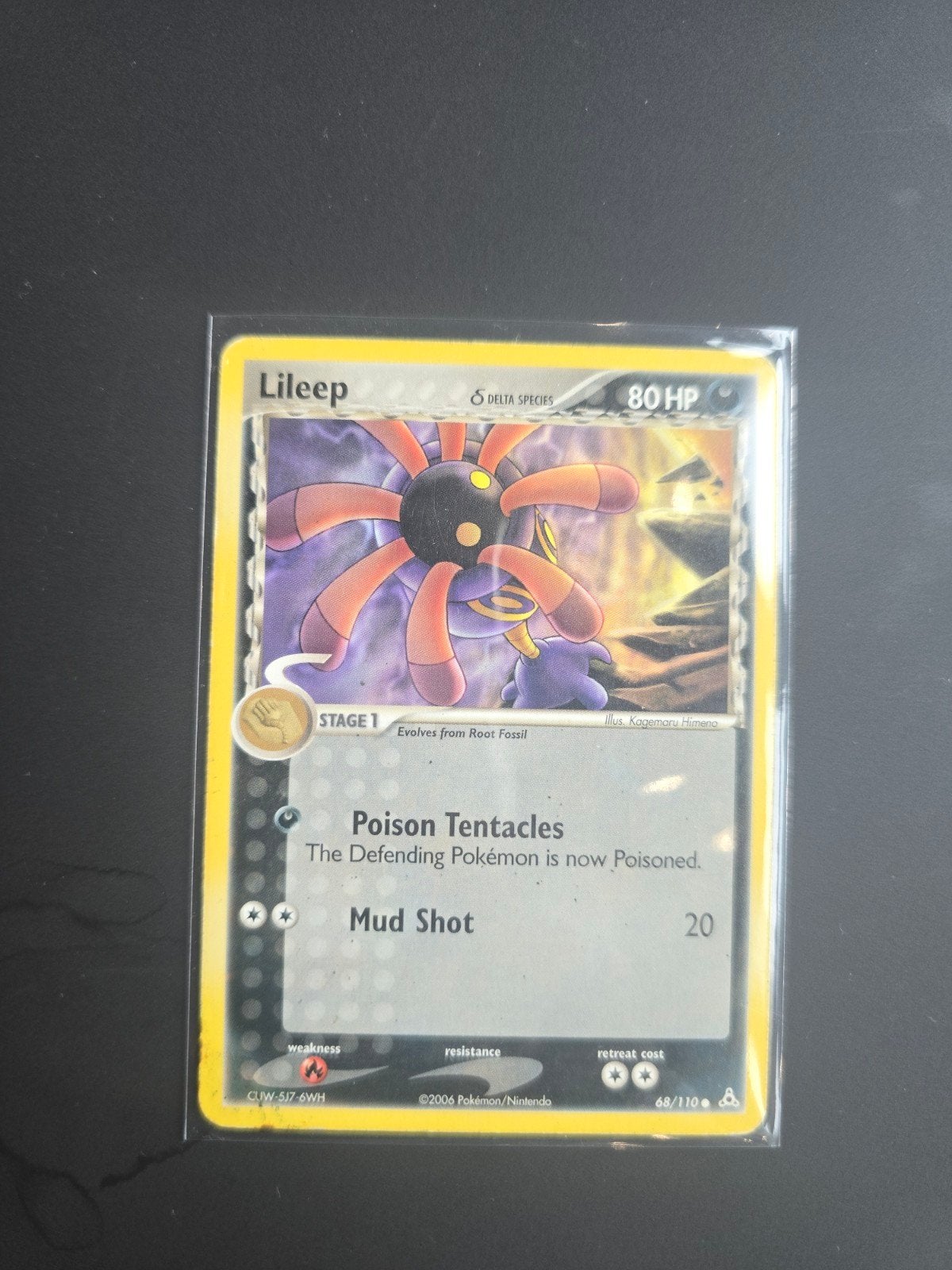 Lileep #68 Pokemon Holon Phantoms, Ophalen of Verzenden, Zo goed als nieuw, Losse kaart