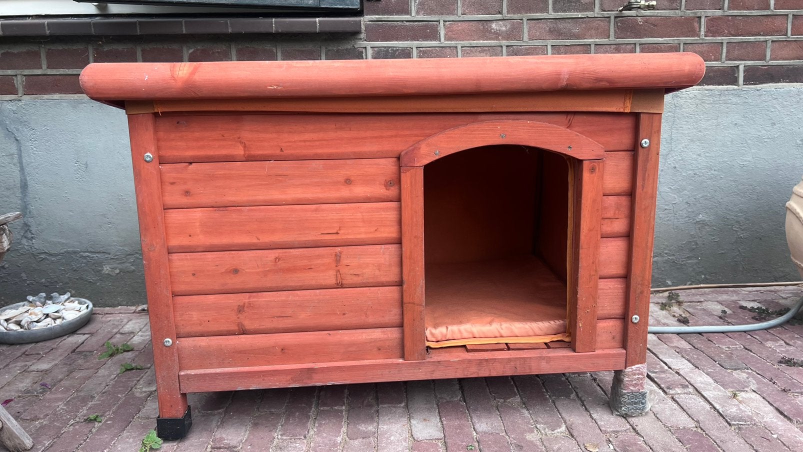 Honden/kattenhok geisoleerd, Dieren en Toebehoren, Hondenhokken, Gebruikt, 65 tot 100 cm, Hondenhok, Ophalen of Verzenden