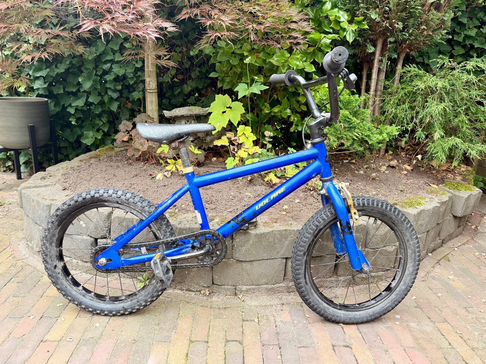 Volare BMX Fiets - Blauw, 16 inch, Gebruikt, Ophalen, Terugtraprem, Gebruikt, Staal